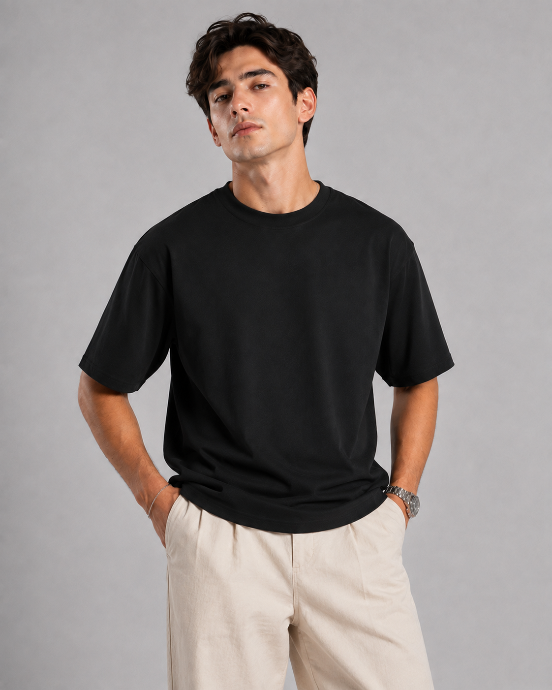 Over sized T-shirt black